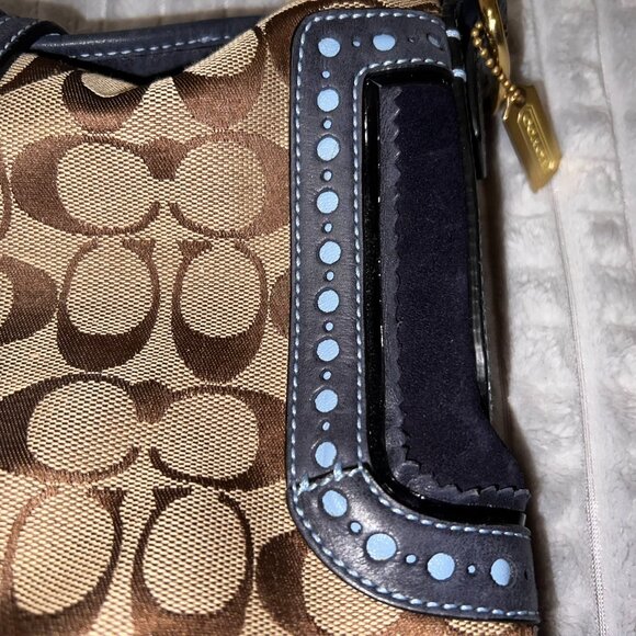 Coach Vintage Perforated Duffel Handbag - Limited Edition! - Picture 13 of 16